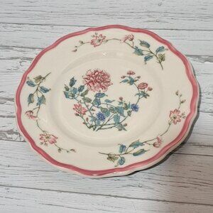 Syracuse China Summerdale Floral Ceramic Restaurant Ware Bread Luncheon Plate